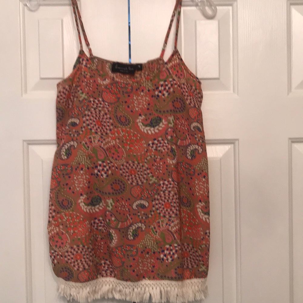 Savannah Rae Colorful Flowy Sleeveless Top